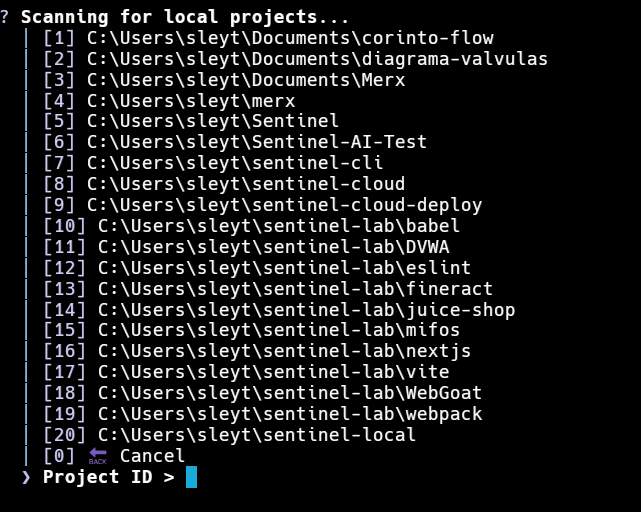 Classified Documents project list